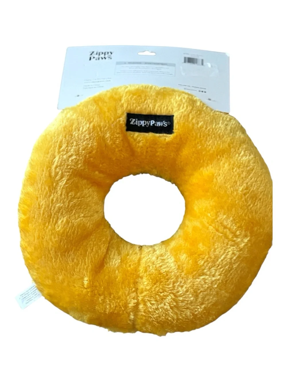 Zippy Paws Jumbo Donutz Dog Toy with Squeakers Approx 10” x 10” NWT